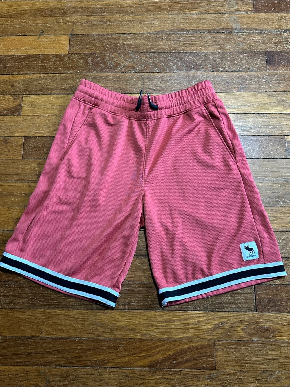 Abercrombie Kids Boy’s Light Brick Red Athletic Shorts, Sz 11/12